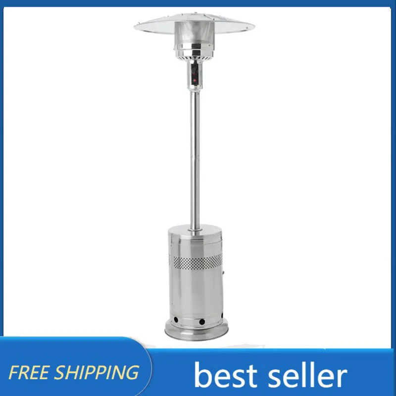 Mainstays 48,000 BTU Propane Gas Outdoor Patio Heater, Stainless Steel -  AliExpress
