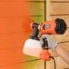750W Electric Spray Gun 4 Nozzle Sizes 1200ml HVLP Household Paint Sprayer Flow Control Easy Spraying by PROSTORMER 5