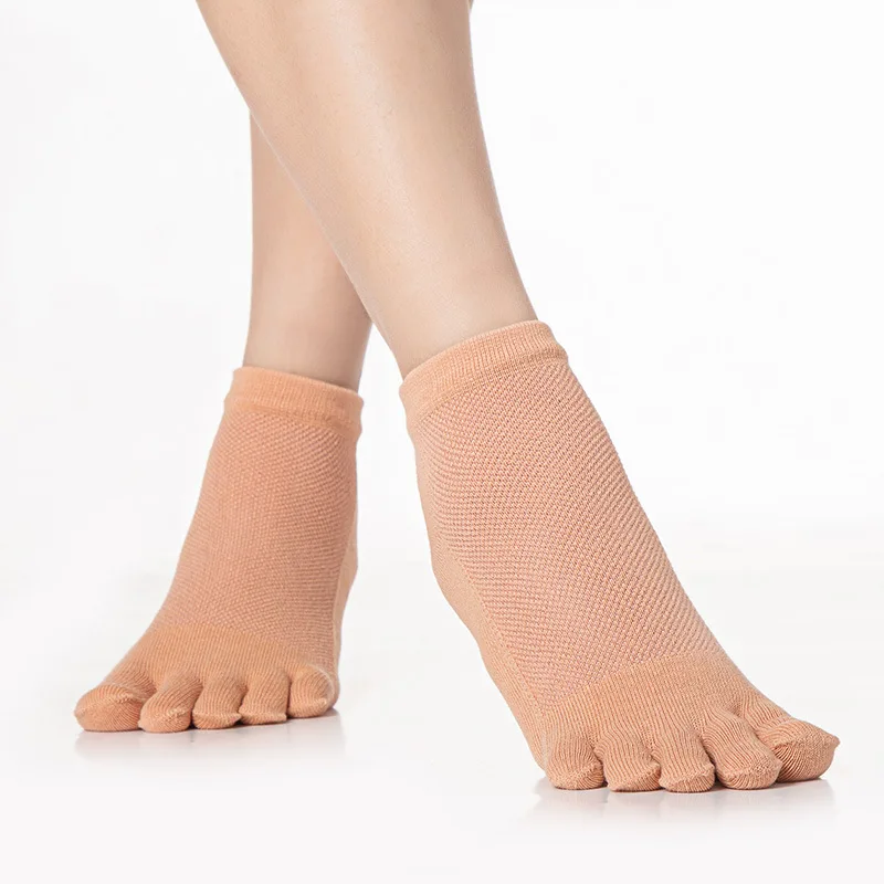 5 Pairs New Woman Five Finger Ankle Socks Short Solid Split Toe Sock Mesh Breathable Casual Sport Cotton Socks calcetines mujer