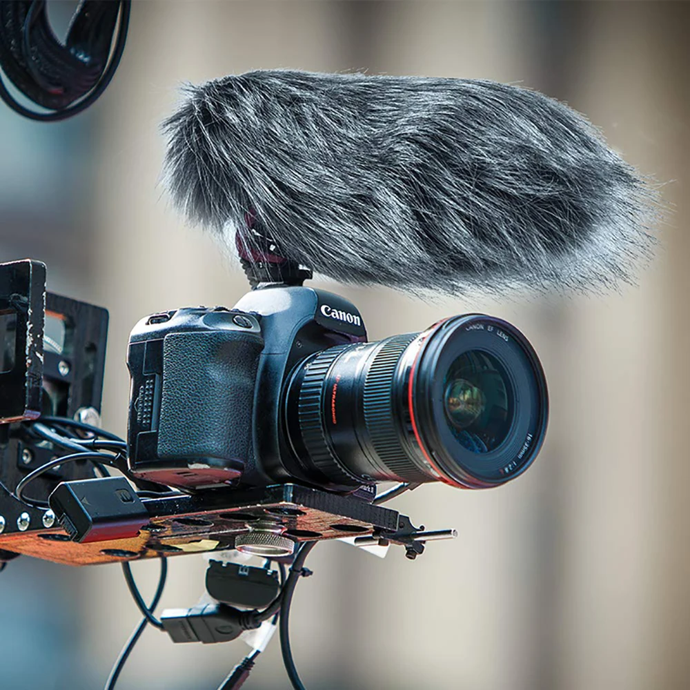 CVM-V30 LITE Video Microphone Condenser Volgging Recording Mic for Canon Nikon F