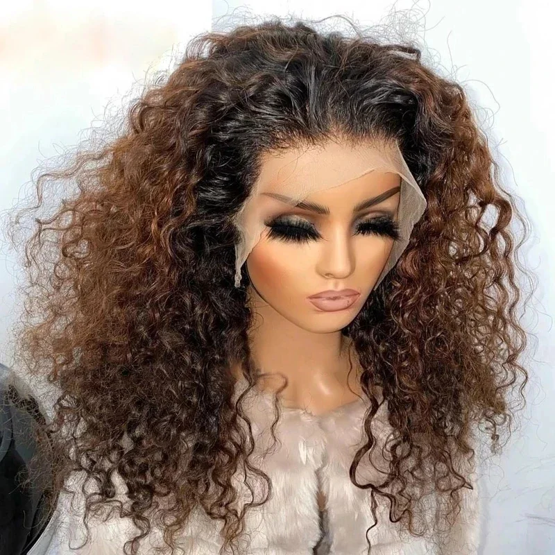 180-density-ombre-brown-kinky-curly-24“-long-lace-front-wig-for-black-women-baby-hair-heat-resistant-preplucked-glueless-daily