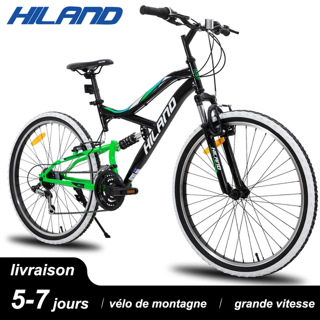 Livraison Gratuite 26 Pouces Roue Vélos 18 Vitesses Vélo Avant Arrière  V-brake Vtt Vtt Vélo Étudiant Jeune Garçon - Vélo - AliExpress