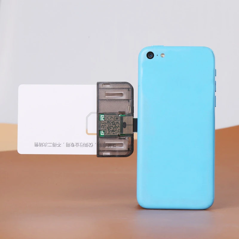 1Pcs SIM Card Adapter SIM Card Reader Mini Nano for iOS Phone 5/6/7/8/X (Plug&Play) Moble Phone Accessories