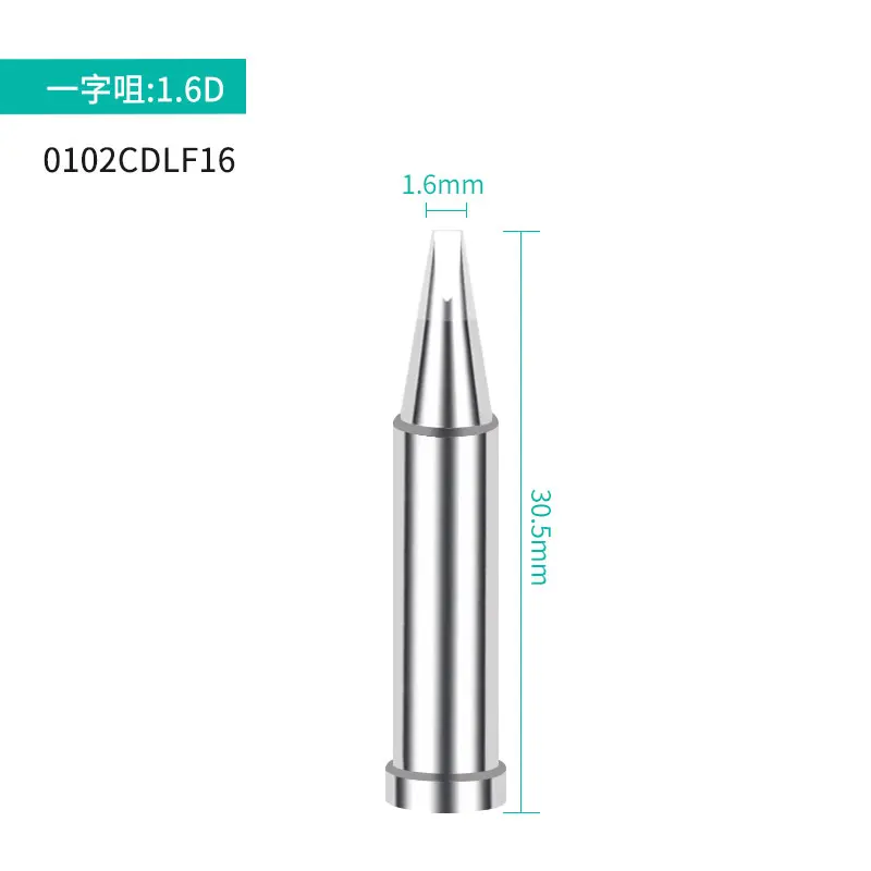 ERSA I-CON1 I-CON2 납땜 스테이션용 납땜 팁, 0102CDLF16/24/32, 0102PDLF04, 0102ADLF20/40, 0102BDLF20