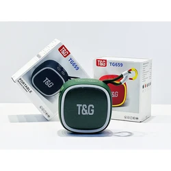 Portable Mini Wireless Bluetooth Speaker with TWS and HIFI Sound, TF Card & Radio Support (Green)