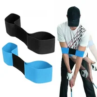 1PC Professional Elastic Golf Swing Trainer Arm Band, Golf Swing Gesture Corrector For Men Women Beginners 1