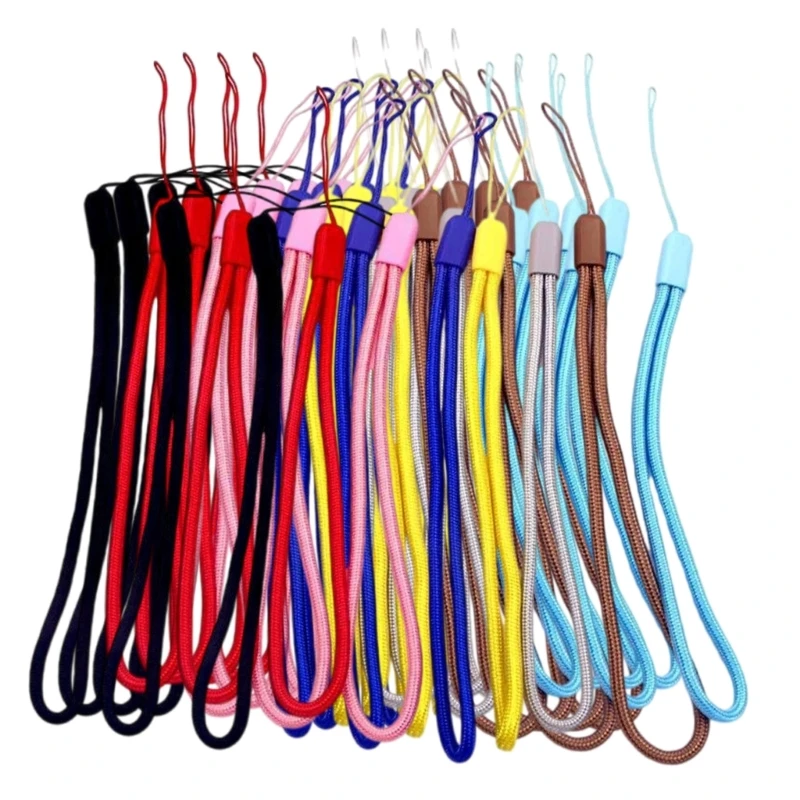 x9fb 50pcs 핸드 손목 스트랩 USB 플래시 드라이브 폰 카메라 19cm 길이 나일론 손목 스트랩 키 지갑 배지 홀더