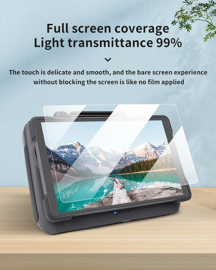 9H gehärtete Glasfolie für DJI RC Pro 2, Displayschutzfolie, kratzfeste Folie für DJI Mavic 4 Pro Fernbedienungszubehör – Detail 3