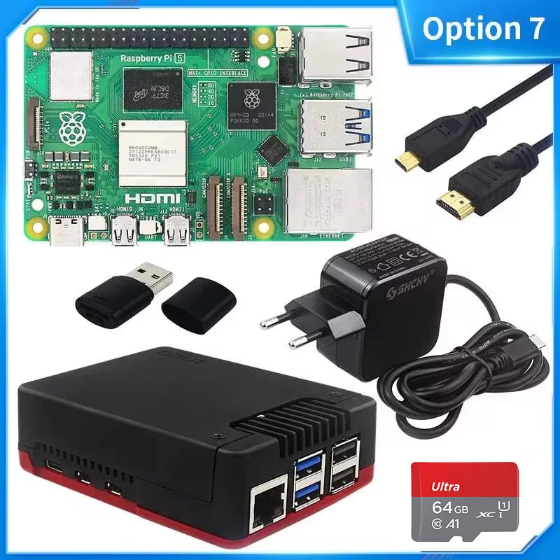 Official Raspberry Pi 5 16GB 8GB 4GB RAM BCM2712 Cortex-A76 2.4GHz Official Raspberry Pi 5 16GB 8GB 4GB RAM BCM2712 Cortex-A76 2.4GHz