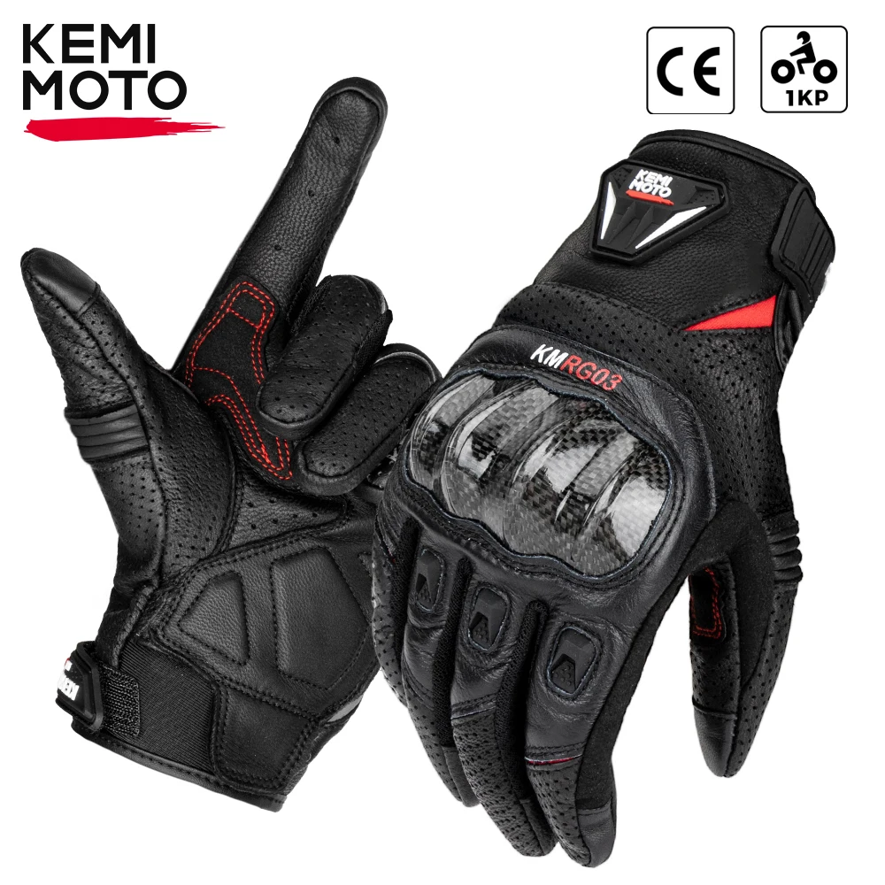 Dirt Bike KEMIMOTO Motorcycle Gloves Touchscreen Compatible