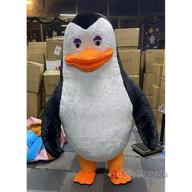 Disfraz de pingüino inflable para adultos, traje de mascota gigante para  caminar peludo, disfraz de personaje de fantasía para escenario, traje de  Carnaval divertido - AliExpress