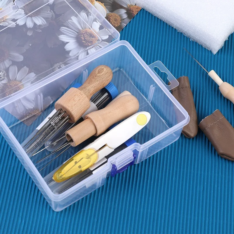 Needle Felting Kit Wool Felting Kit Felting Starter Set Felting Needles for Dry 104 Needles for Beginners Needle Wool Crafts