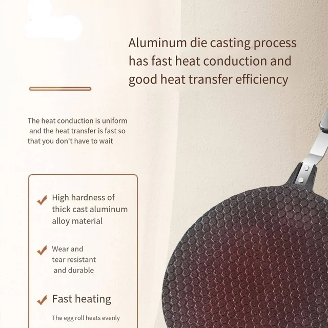 Waffle Penészek Tojásgörgős Sütés Serpenyő Penész Otthoni Kézzel Készített Ropogós Tojás Tekercs Fagylalt Kúp Daráló Sütőedény Konyha, Étkezés - Image 4