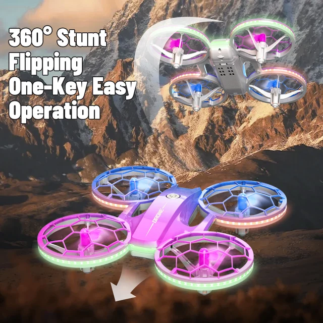 JJRC H127 2.4G Remote Control Quadcopter One-touch Take-off And landing Stunt Drone Bright light Fall-resistant Children Toy 1