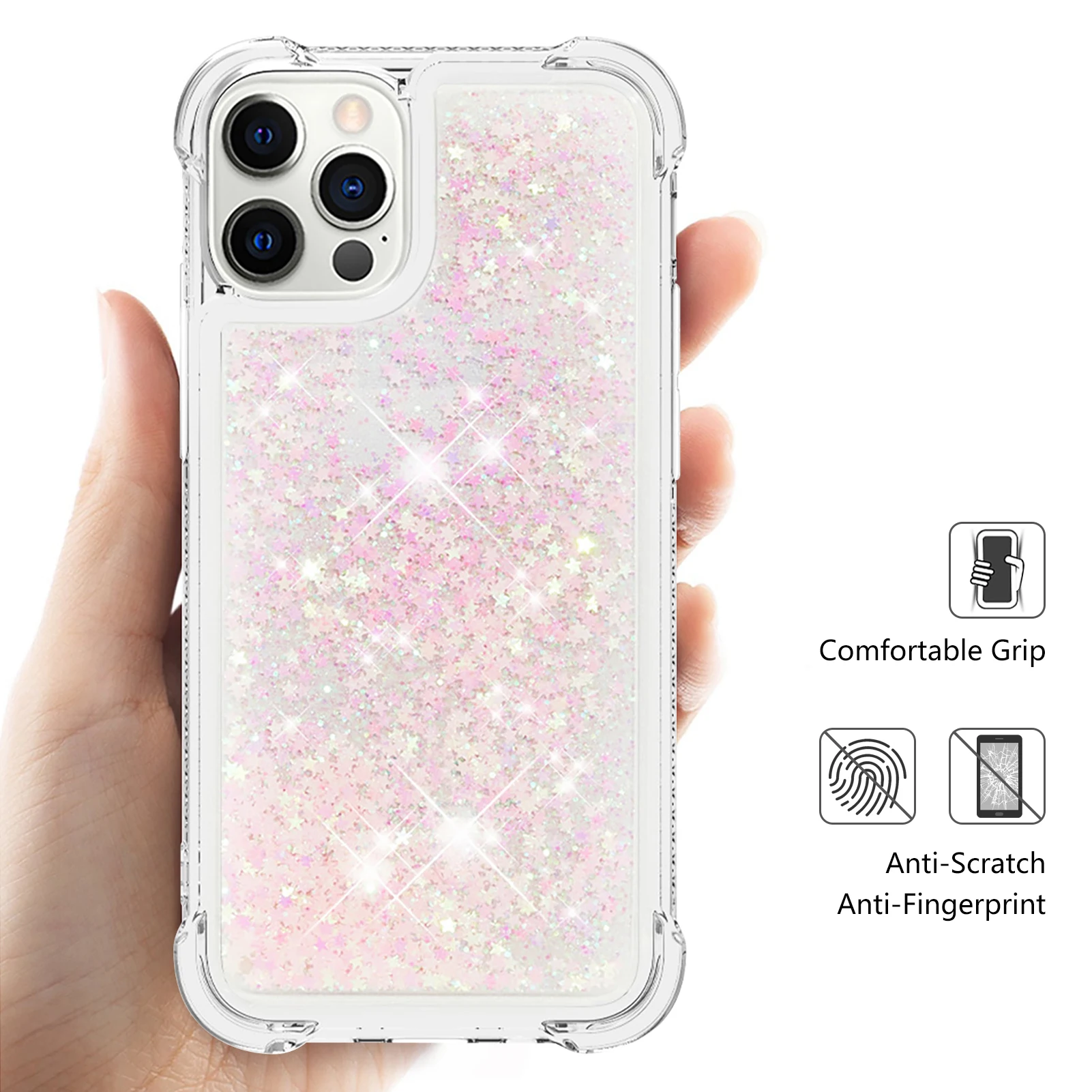 Bling Moving Liquid Glitter Sparkle Phone Case Cover