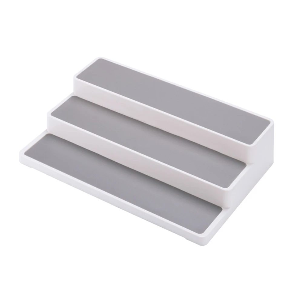 

3 Layers Cosmetics Display Stand Holder Shelf Kitchen Shelf Spice Jars Storage Rack Organizer
