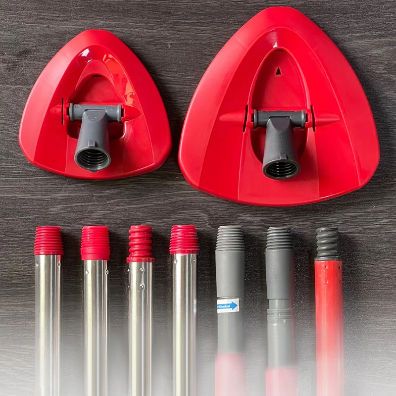 Mop Substituição do Disco Base, Mop Triângulo de Plástico, Acessório para Cedro, Vileda, O-cedro, Rotação 360 °