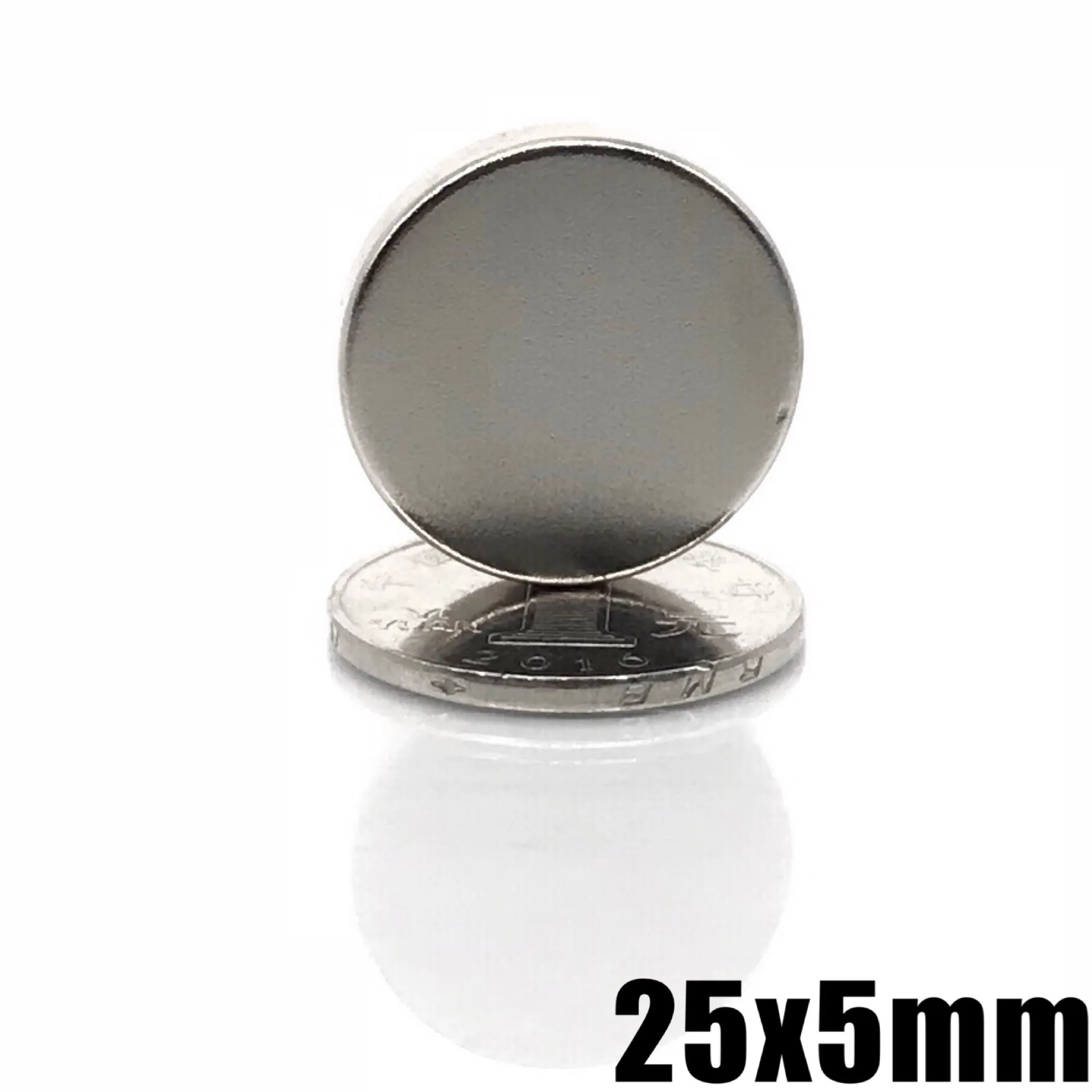 25x5 Neodymium Magnet 2/5/10/20 Pcs 25mm x 5mm N35 NdFeB Round Super Powerful Strong Permanent Magnetic Disc 25x5 mm