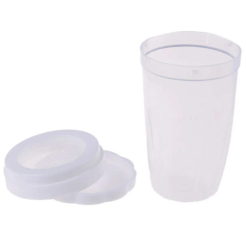 Plastic Shaker Icing Sugar Powder Flour Powder Cocoa Coffee Sifter Shakers Tools kitchen tools