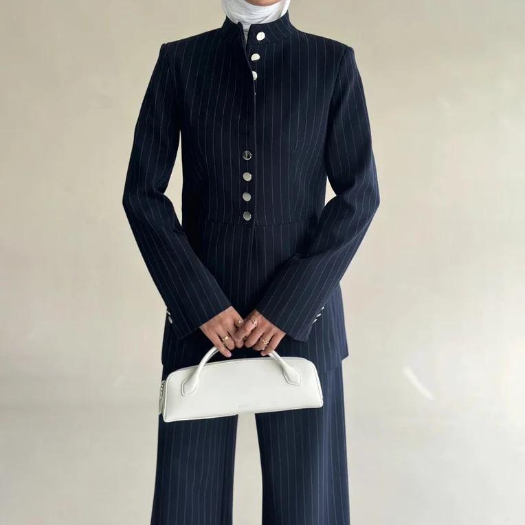 Striped Silver Buttoned Set (2).jpg