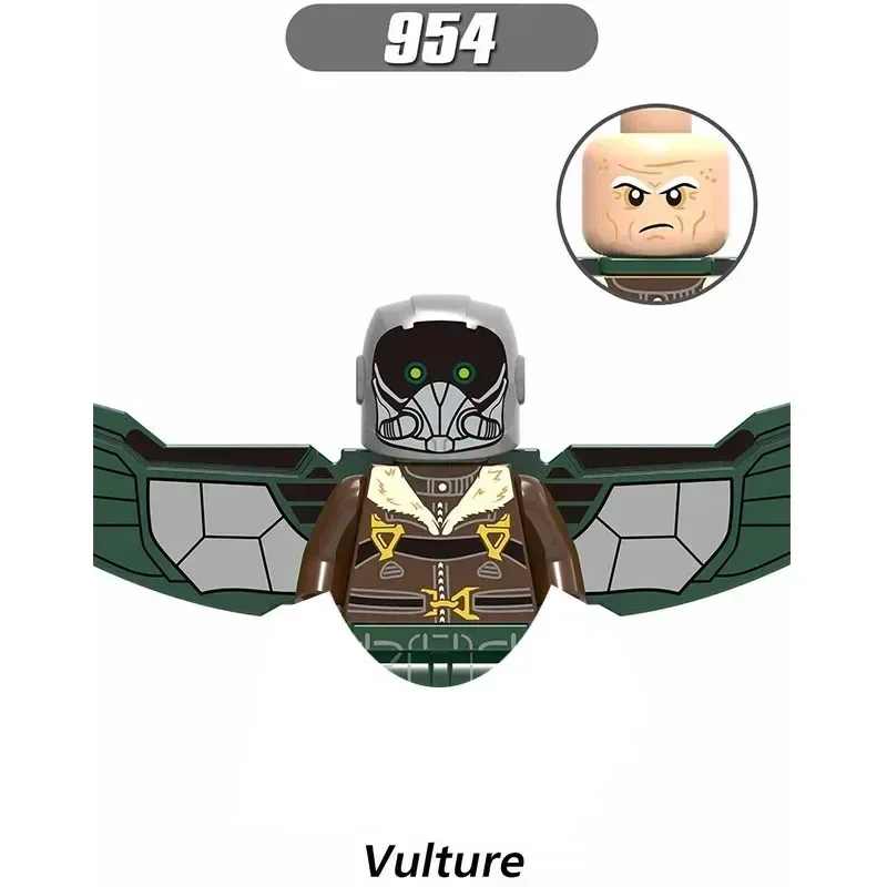 

X0218 XH954 Superhero Captain America Anime Heroes Bricks Cartoon Character building block Educational Toy Boy Birthday Present