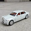 New 1/20 Rolls Royce Phantom Alloy Car Model Diecasts & Toy Vehicles Metal Car Model Collection Simulation Sound Light Kids Gift 1