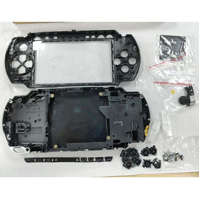 1:1 오리지널 풀 세트 교체 전체 하우징 커버 케이스, PSP1000 PSP 1004 PSP 1000 쉘