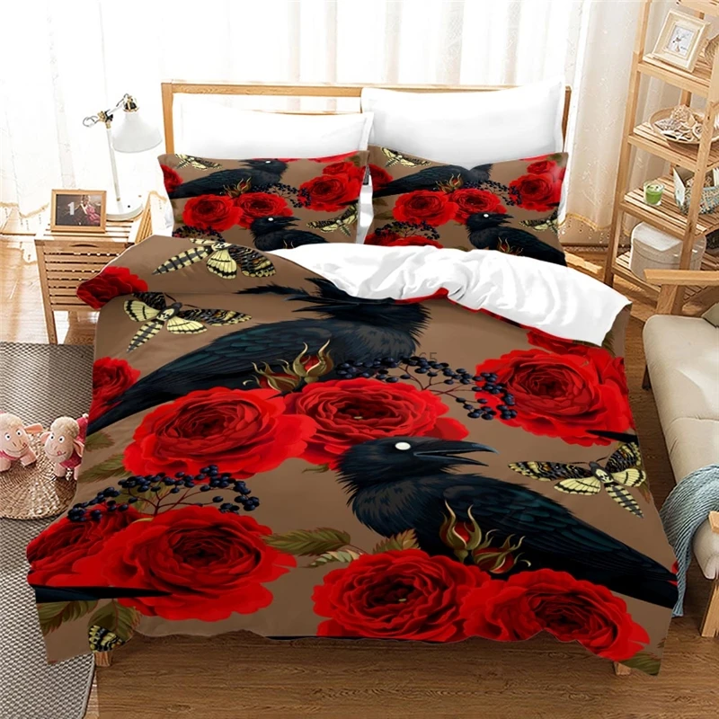 

Death's Head Hawk Moth 3D Duvet Cover Set with Pillowcase Bedding Set Single Double Twin Full Queen King Size for Bedroom Decor