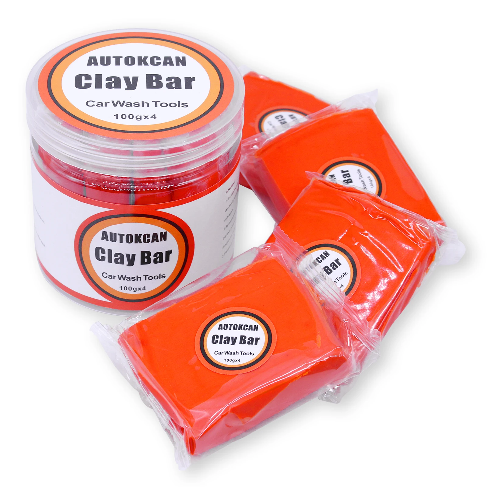 Car Cleaning Clay Bar 400g Magic Clay Bar Car Cleaning Auto Detailing Cleaner Fine Medium King Grade Car