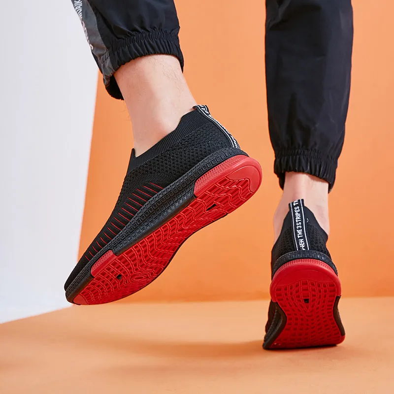 Men Casual Shoes Lightweight Sneakers for Male Sports Shoes Breathable Outdoor Walking Footwear Mesh Men's Tennis
