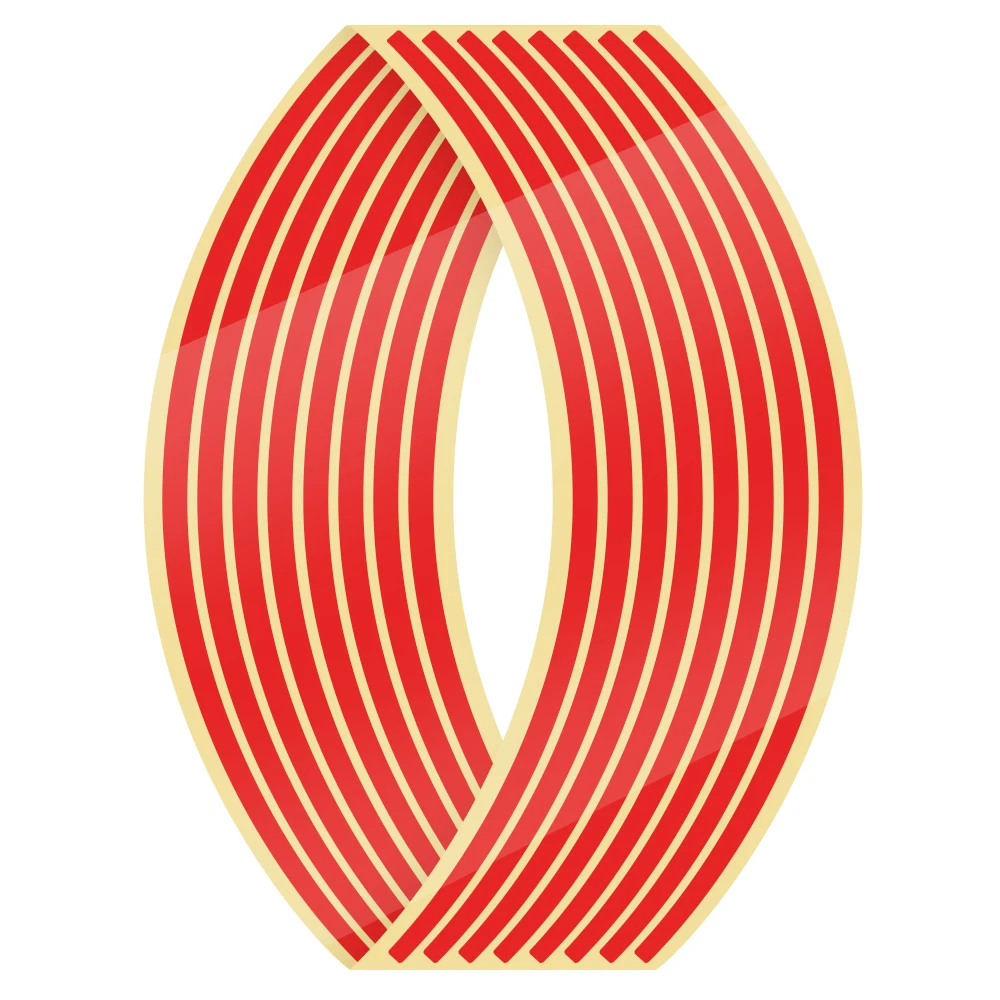 Wheel Sticker Reflective Rim Stripe Tape Bike Motorcycle For Honda For Kawasaki Z750 Z800 YAMAHA MT07 MT09 MT10 R1