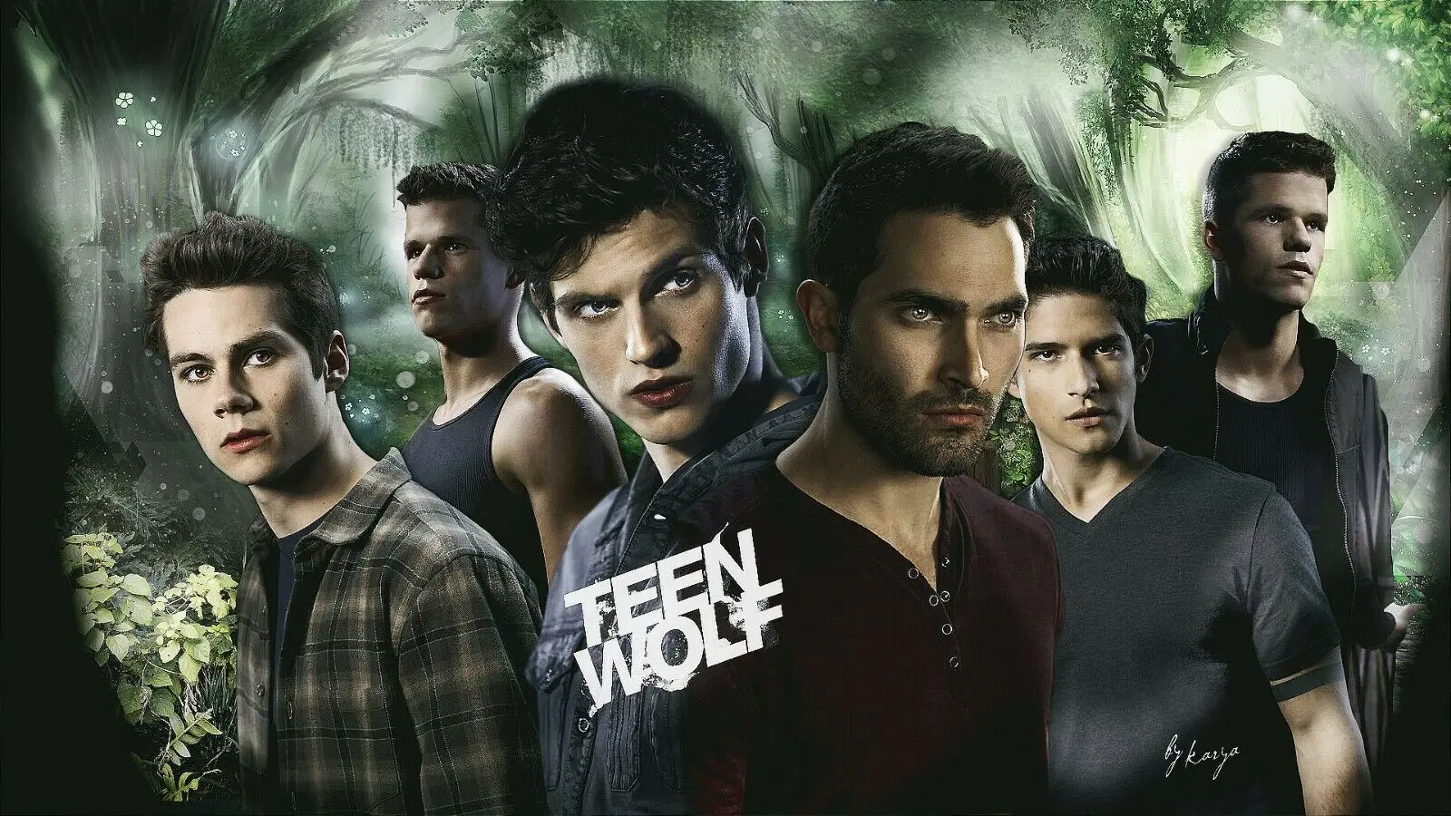 

Teen Wolf TV Show Art Canvas Poster for Living Room Decoration Home Wall Decor Decorative Picture