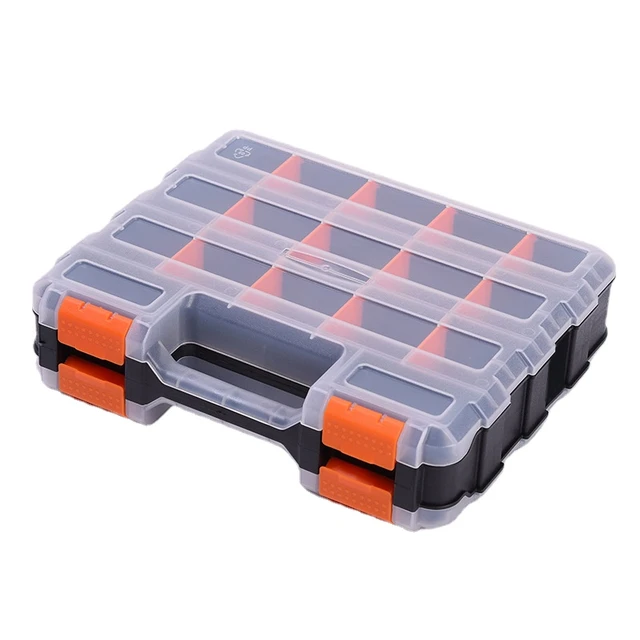 Electronic Components Storage Box  Plastic Suitcase Organizer Screws -  Plastic Tool - Aliexpress