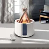 Cute 2024 2024 For Aromatherapy Essential Oil Diffuser Remote Control USB Ultrasonic Air Humidifier with Flame Lamp   Diffusor 3