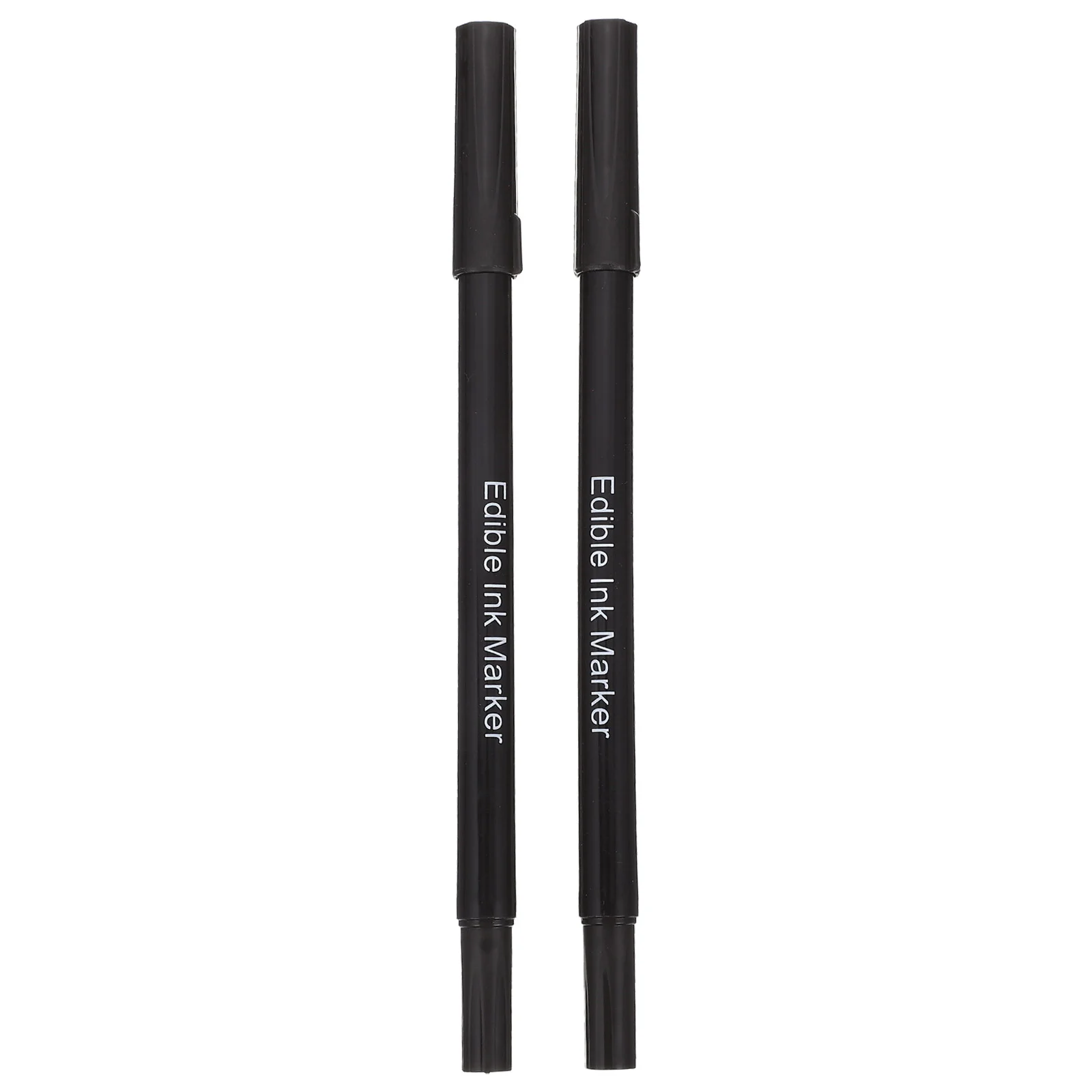 

2Pcs Plastic Baking Pens Edible Pigment Pens Bake Food Color Pencils Markers