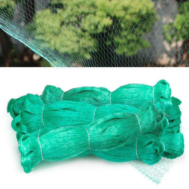 Kerti Madárgátló Háló-Kártevői Gát Nylon Szőtt Hálóvédelem Nettó Gyümölcs Növény Fa Zöldségek A Baromfi Szarvas Mókus Ellen