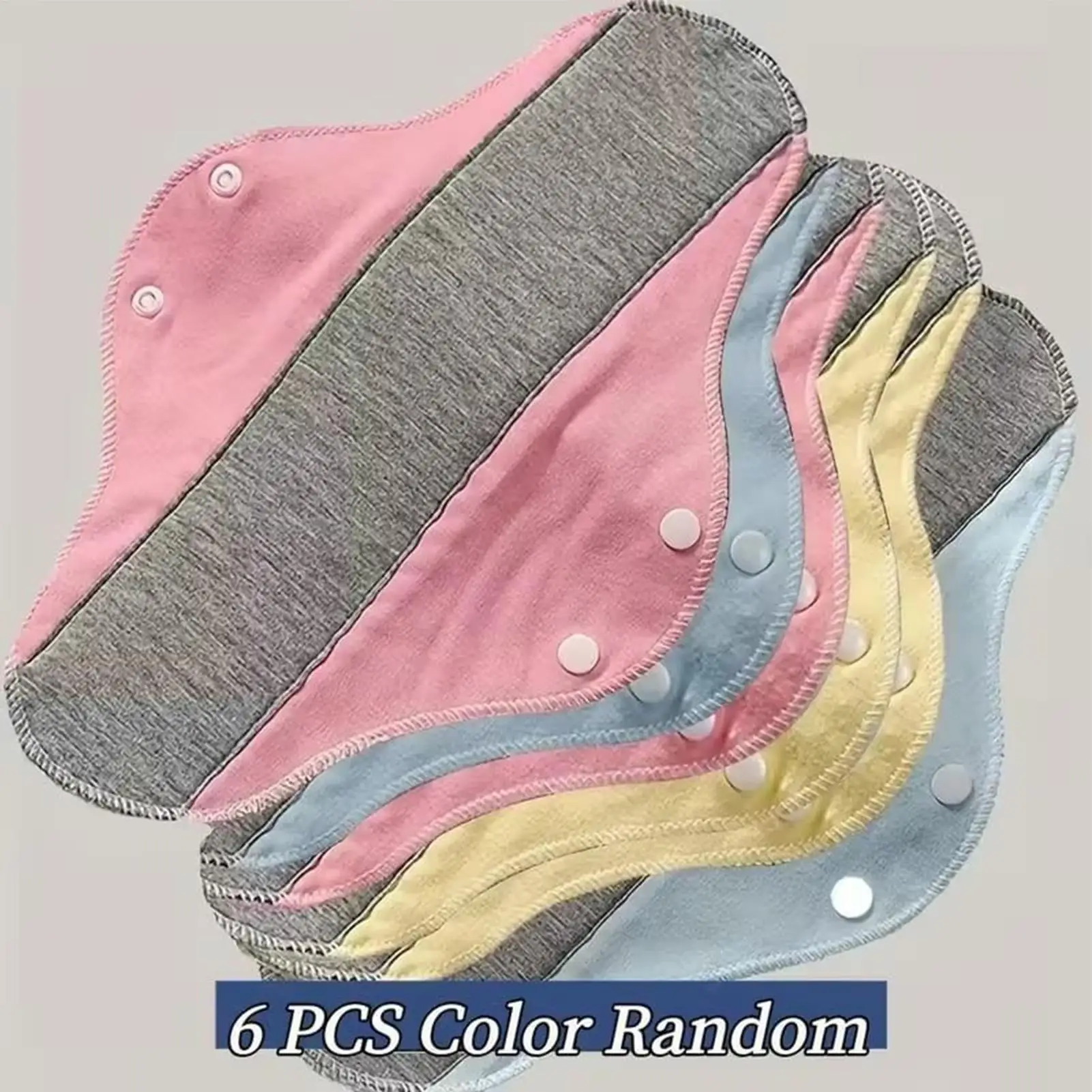 Eco-Friendly Reusable Cloth Pads - Washable & Leakproof Menstrual Pads