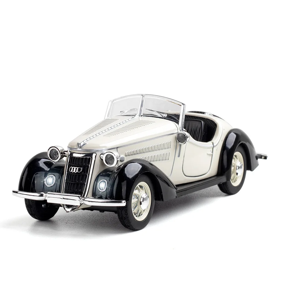 

1:32 Audi Wanderer W25K Roadster Classic Alloy Diecasts Metal Toy Car Model Sound and Light Collection Kids Gift A20