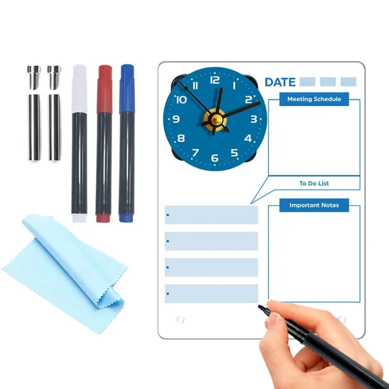 

Dry Erase Board Calendar To Do List Dry Erase Calendar Acrylic Meal Planner Dry Erase Planner Week Calendar Note Board For