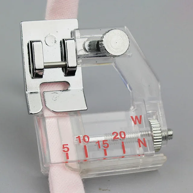 HM-9907 Domestic Multi-Function Machine ,Compatible With Brother,Janome,Singer,Feiyue Shell Hemmer Presser Foot,Metal Material 