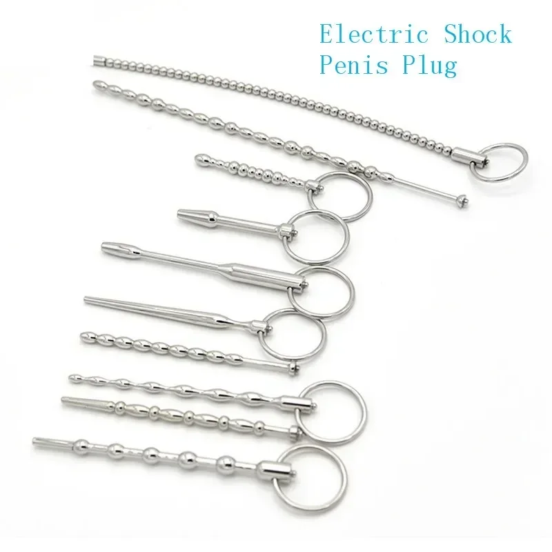 Penis Bondage Cock Ring Stainless Steel Penis Lock Cockring Scrotum Stretcher Metal Delay Ejaculation Sex Toys For Men