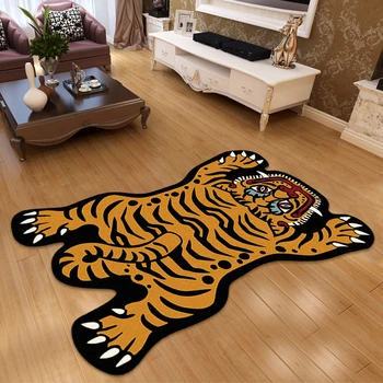 Cartoon Tiger Non-Slip Floor Mat 1