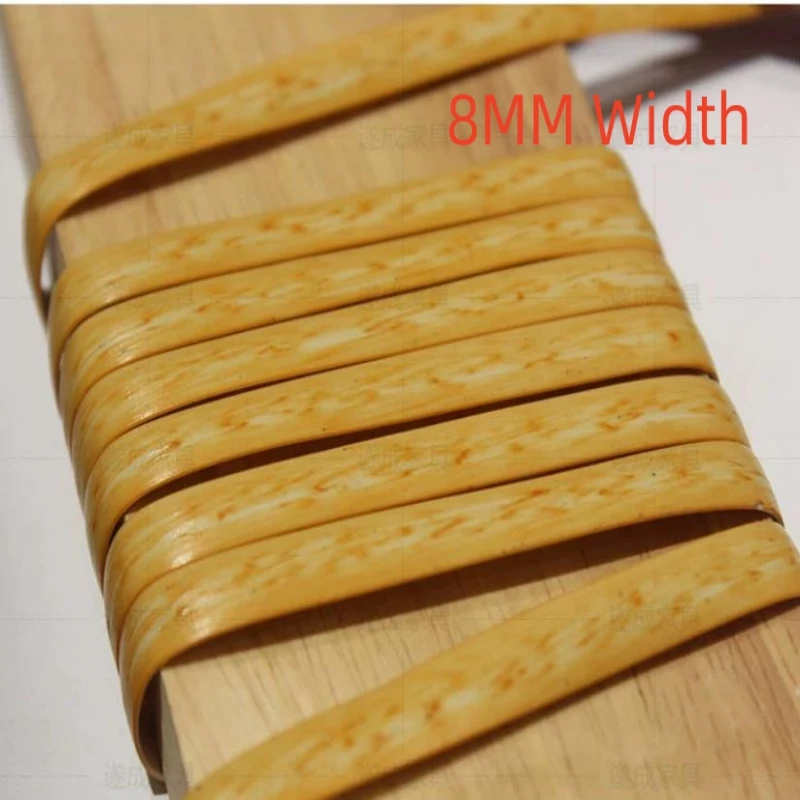 10 Meters PE Gradient Flat Synthetic Rattan Material Roll Handmade Weaving Rope Repair Furniture Bed Sofa Chair Table Basket