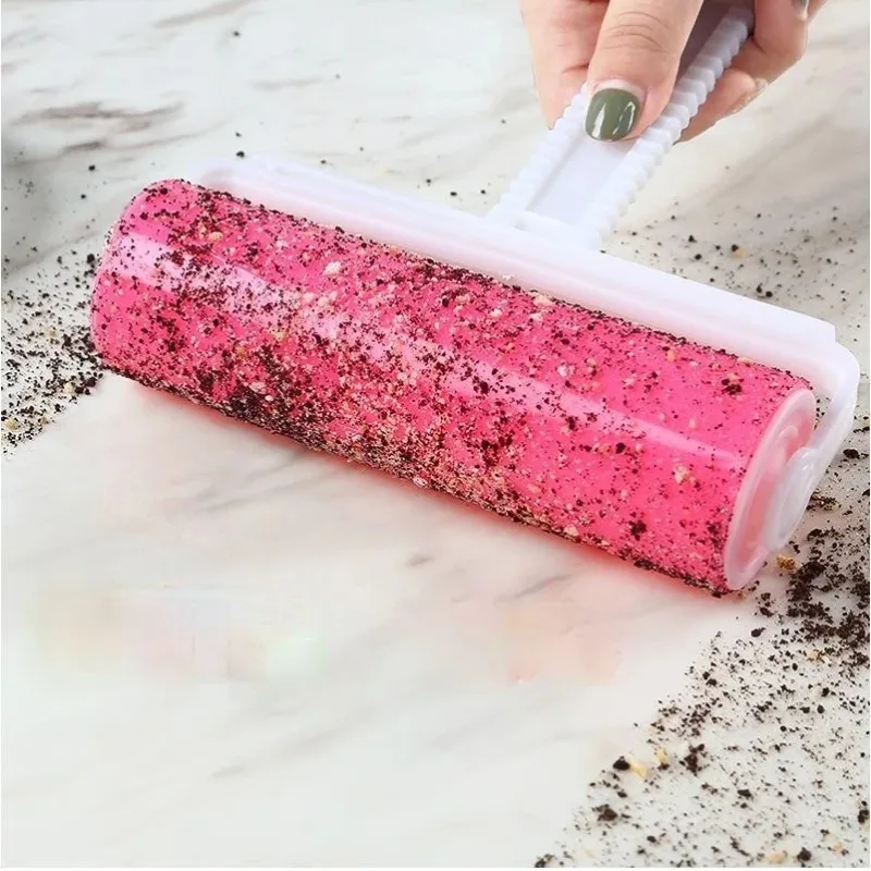 Cleaner Remover Pet Rubber Brush Home Accessory Sticking Brush Hair Picker Cleaning Reusable Roller Catcher Clothes Lint 1pcs lint remover pet hair remover lint roller cleaning tools hair removal brush hair remover clothes lint remover pet hair remover brush lint remover brush clothing cleaner brush