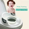 Training Seats Baby Potty Training Seat Multifunctional Portable Toilet Ring Kid Urinal Toilet Potty for Children Girls Boys 4