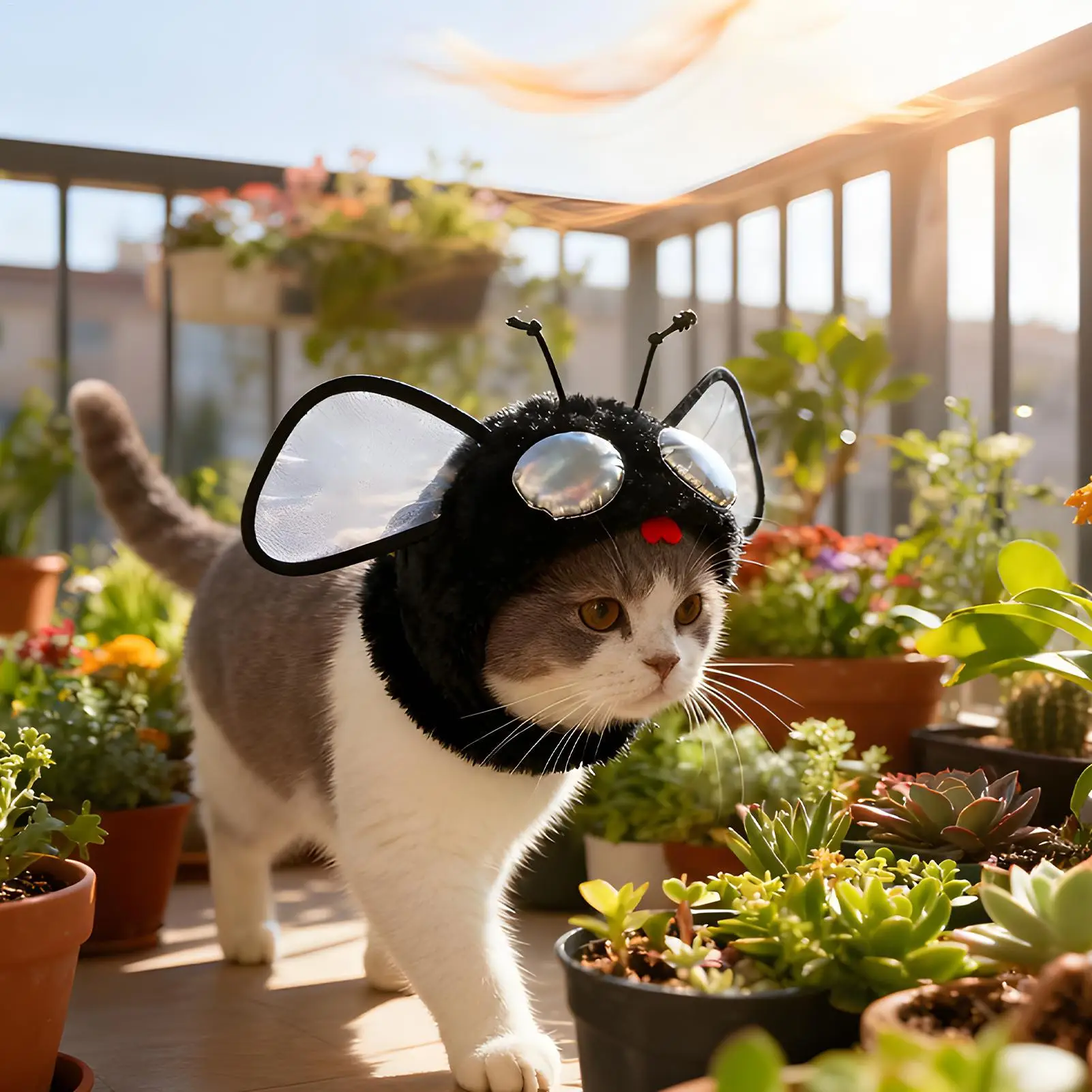 Pet Hat Cute Dress Up Headwear Pet Costume Hats For Cosplay Festival Winter Birthday Halloween New Years Puppy Kitten