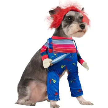 Chucky-Inspired Pet Costume 1