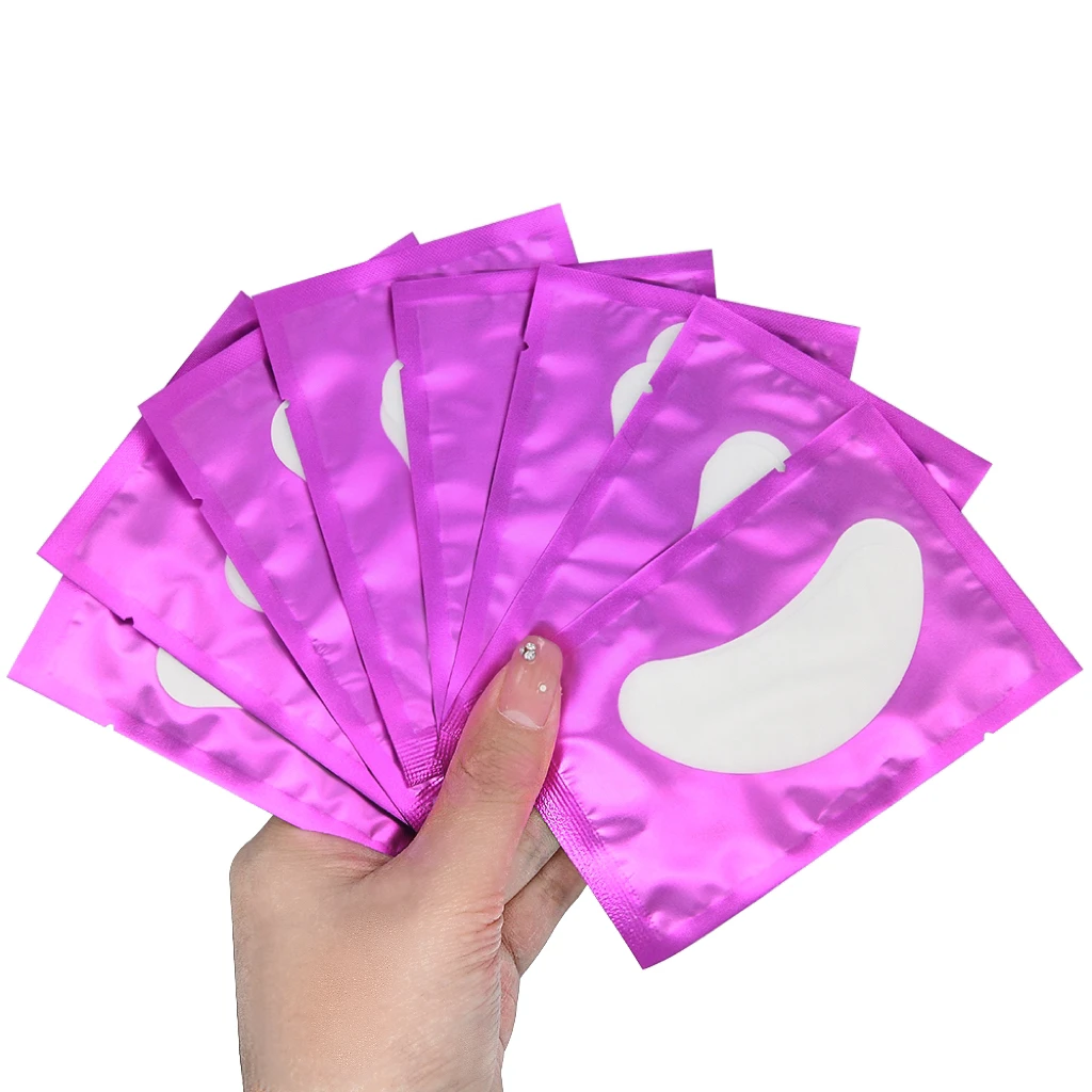 200/400PCS Großhandel Wimpern Pads für Wimpern Verlängerung Hydrogel Gel Eyepads pfropfen wimpern aufkleber wimpern patches Werkzeuge – Detail 7