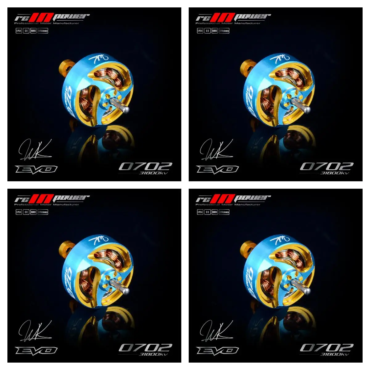 4PCS 31800KV Blue