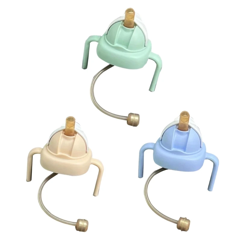 Upgraded Bottle Top Handle Set with Straw Accessories Baby Bottle Change to Drink Cup for Hegen Square Baby Bottle Dropship 5